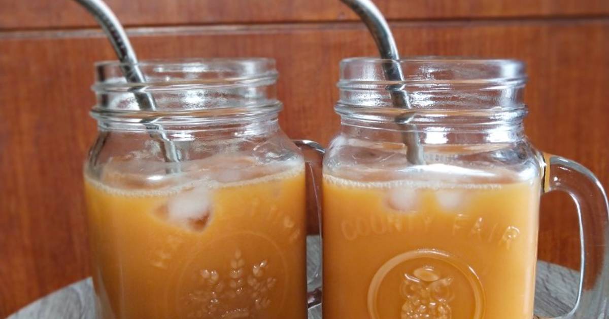 22 resep thai tea ala dumdum enak dan sederhana ala